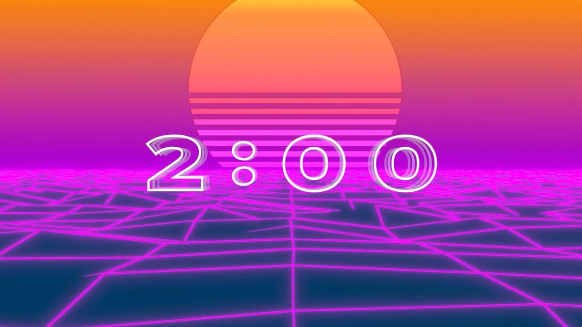 4 Retro Countdown Videos image number null